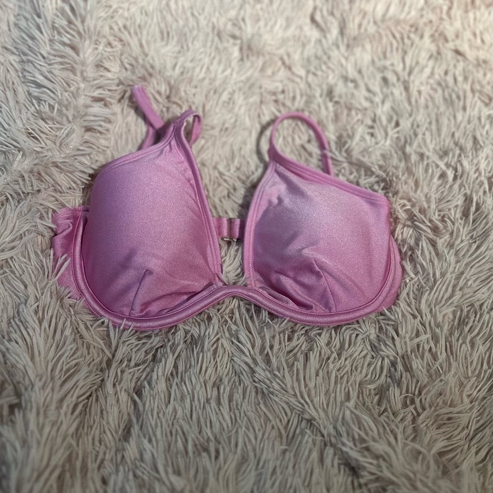 Victoria Secret  PUSH UP Bright Baby Pink Women's bikini top.